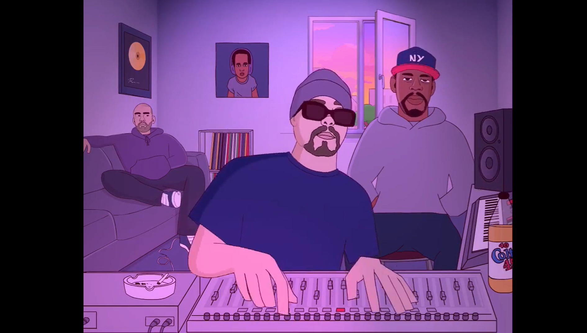 2D Music Video Animation